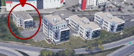 1 Rue Monseigneur Ancel, Saint-Priest, RHO - Vue aérienne vue de carte