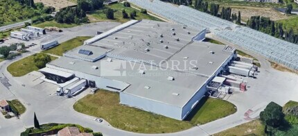 Châteaurenard, BDR - Vue aérienne  vue de carte