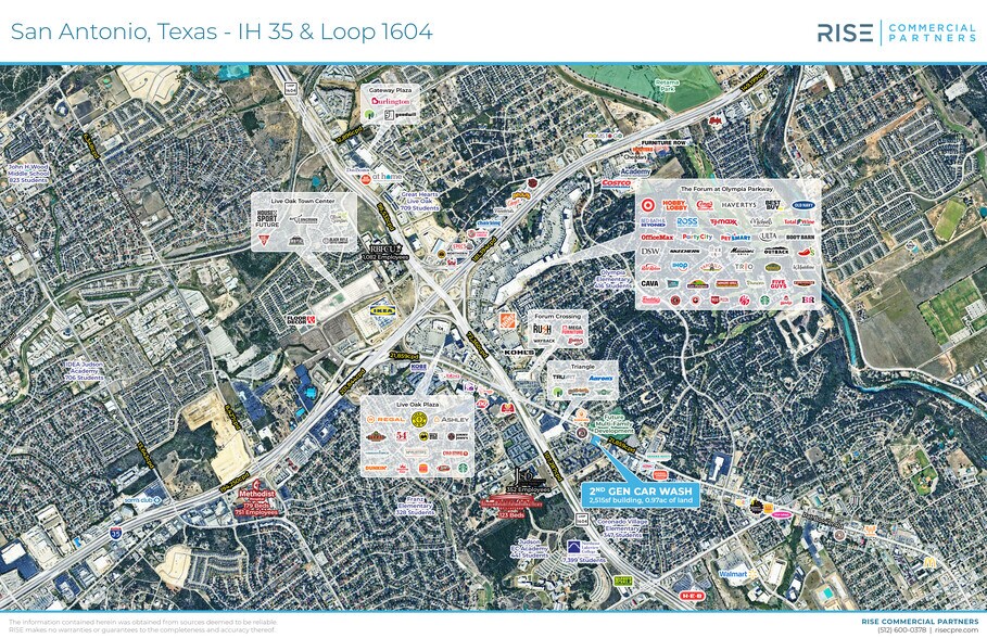 2809 Pat Booker Rd, Universal City, TX à louer - Aérien – Image 2 sur 5