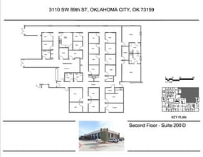 3110 SW 89th St, Oklahoma City, OK à louer Plan d’étage– Image 1 sur 1