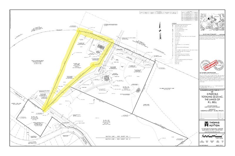SC HWY 9, Little River, SC à vendre - Plan cadastral – Image 2 sur 3