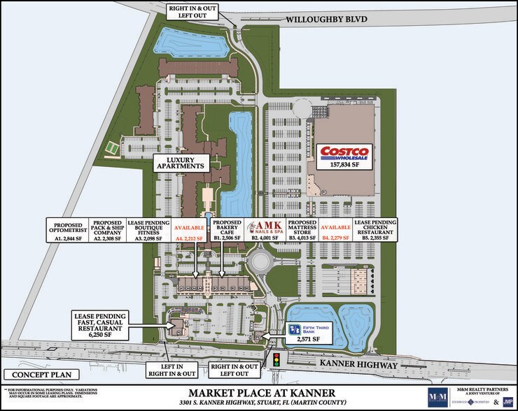3171 S Kanner Hwy, Stuart, FL à louer - Plan de site – Image 2 sur 6