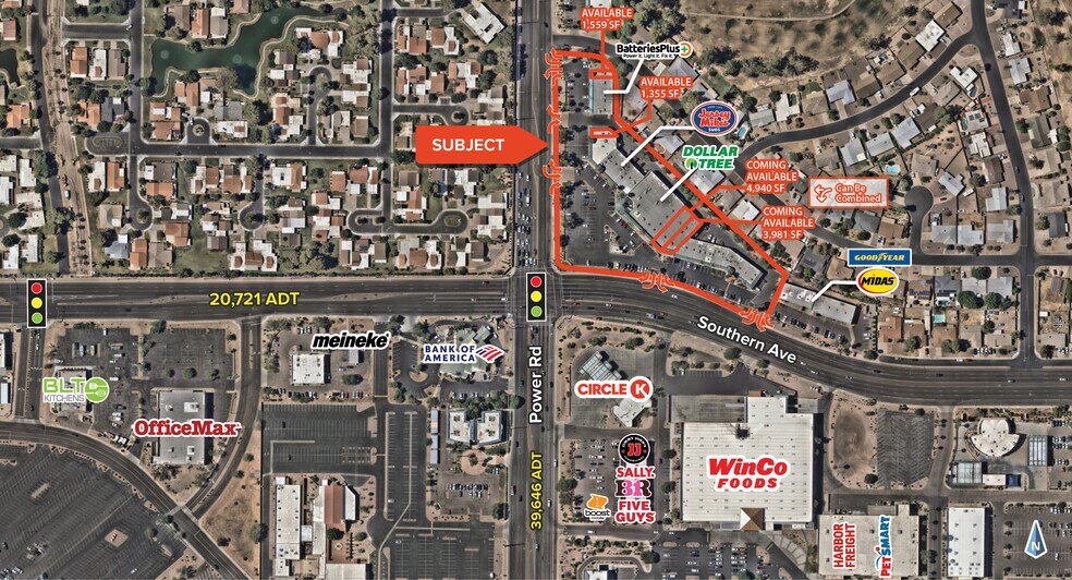 1145-1155 S Power Rd, Mesa, AZ à louer - Photo de l’immeuble – Image 3 sur 13