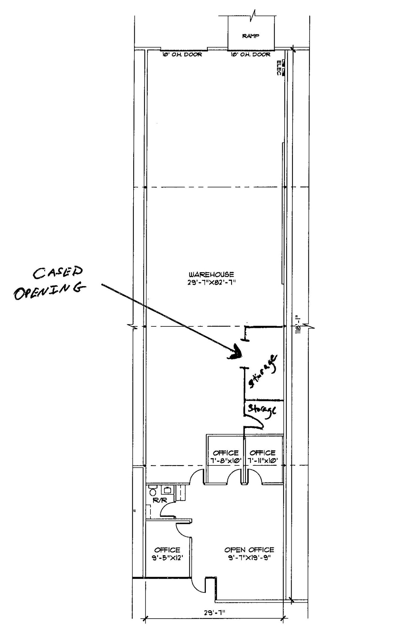 3005-3031 Interstate Dr, San Antonio, TX à louer Plan d’étage– Image 1 sur 1