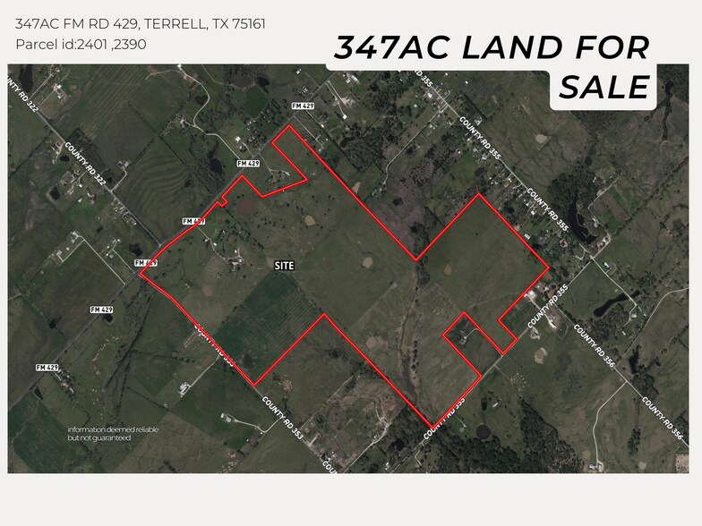 FM RD 429 TERRELL, Terrell, TX à vendre - Photo de l’immeuble – Image 1 sur 8