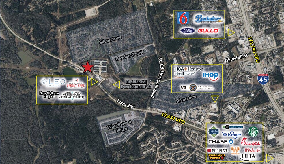 2596 336 West loop, Conroe, TX à vendre - Photo de l’immeuble – Image 3 sur 3
