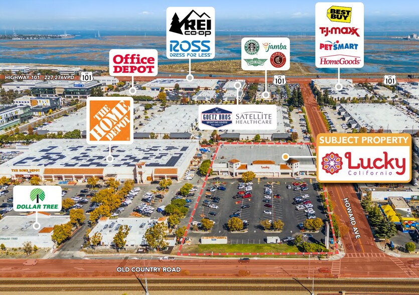 1133 Old County Rd, San Carlos, CA à vendre - Photo de l’immeuble – Image 2 sur 6