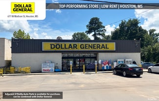 Plus de détails pour 611 W Madison St, Houston, MS - Local commercial à vendre