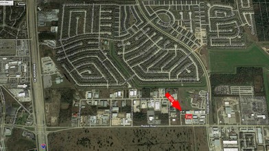 18519 Imperial Valley Dr, Houston, TX - VUE AÉRIENNE  vue de carte