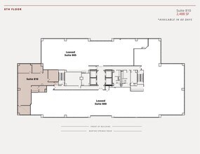 811 Barton Springs Rd, Austin, TX à louer Plan d’étage– Image 1 sur 1