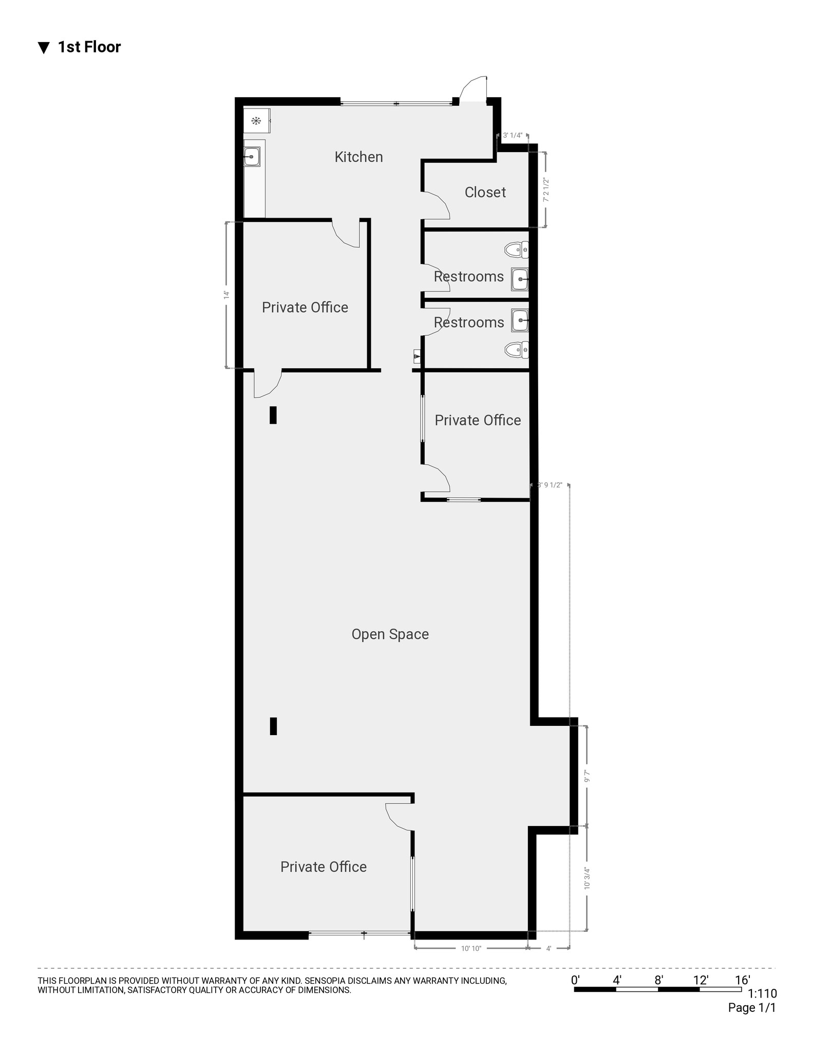 6400-6472 NW 5th Way, Fort Lauderdale, FL à louer Plan d’étage– Image 1 sur 1
