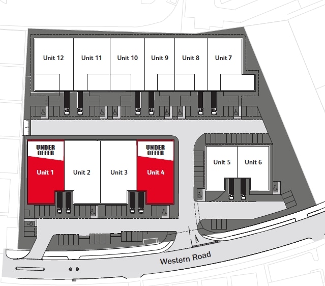 Western Rd, Bracknell à louer - Plan de site – Image 2 sur 10