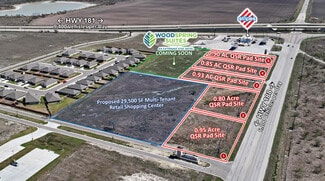 Plus de détails pour NWC of TX-89 (U.S. 181) & E. Sinton St., Sinton, TX - Terrain à vendre