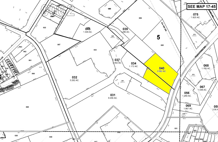 3344 Peachtree Rd NE, Atlanta, GA à louer - Plan cadastral – Image 2 sur 45