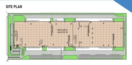 1010 Taylor Rd, Romeoville, IL à louer Plan de site– Image 1 sur 2