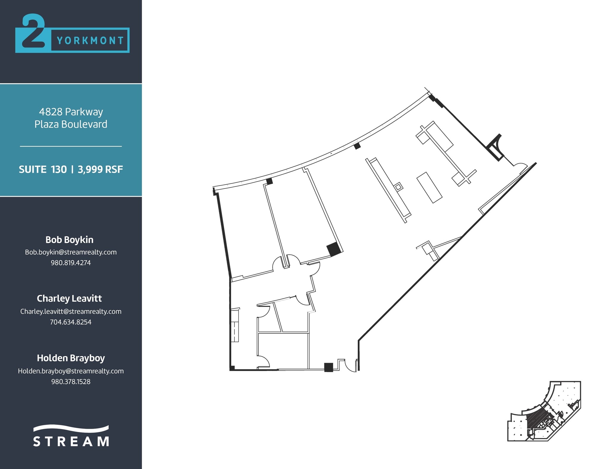 4828 Parkway Plaza Blvd, Charlotte, NC à louer Plan d’étage– Image 1 sur 1