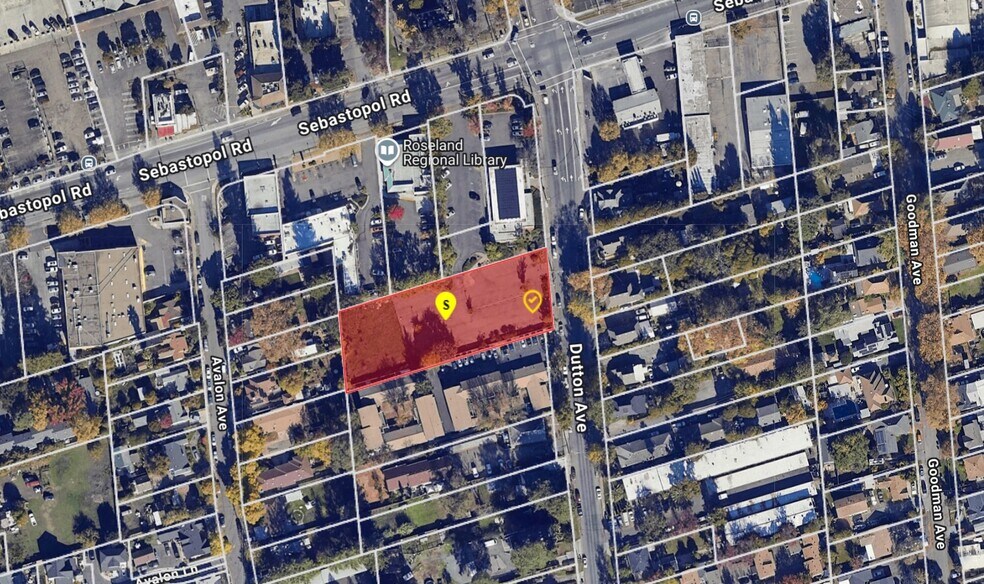 595 N Dutton Ave, Santa Rosa, CA à vendre - Photo de l’immeuble – Image 2 sur 6