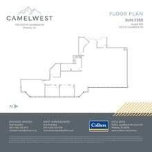 2001 W Camelback Rd, Phoenix, AZ à louer Plan d’étage– Image 1 sur 2