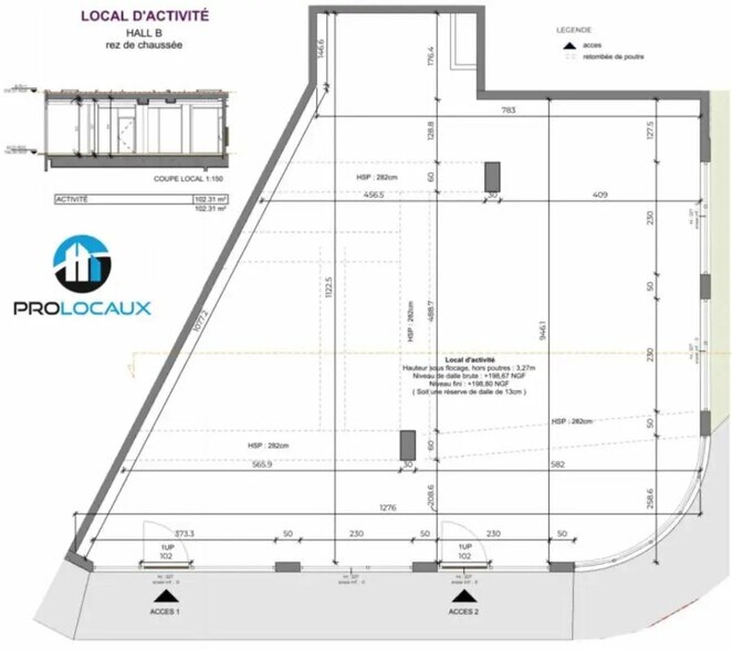 Bureau dans Décines-Charpieu à vendre - Photo de l’immeuble – Image 3 sur 5