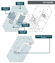 15301 Spectrum Dr, Addison, TX à louer Plan d’étage– Image 1 sur 1