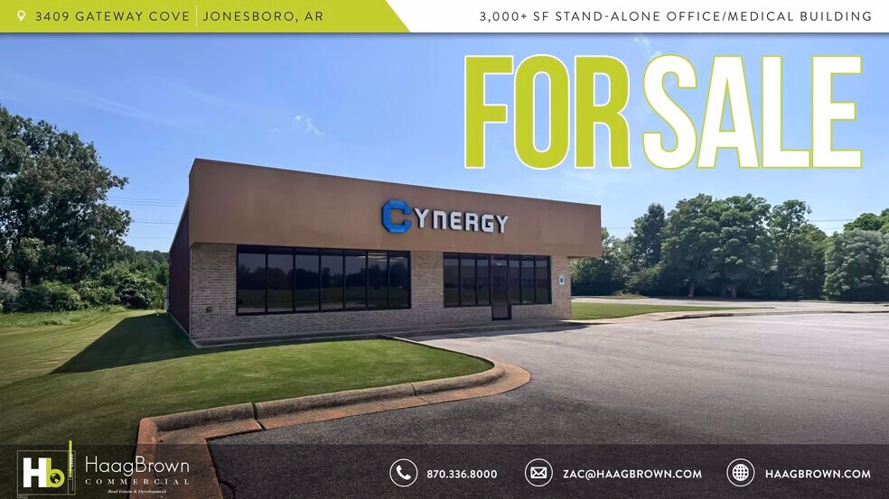 3409 Gateway Cv, Jonesboro, AR à vendre - Photo de l’immeuble – Image 1 sur 2