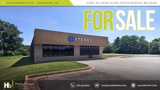Plus de détails pour 3409 Gateway Cv, Jonesboro, AR - Bureau à vendre