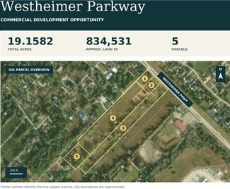 Plus de détails pour 26311 Westheimer Pky, Katy, TX - Terrain à vendre
