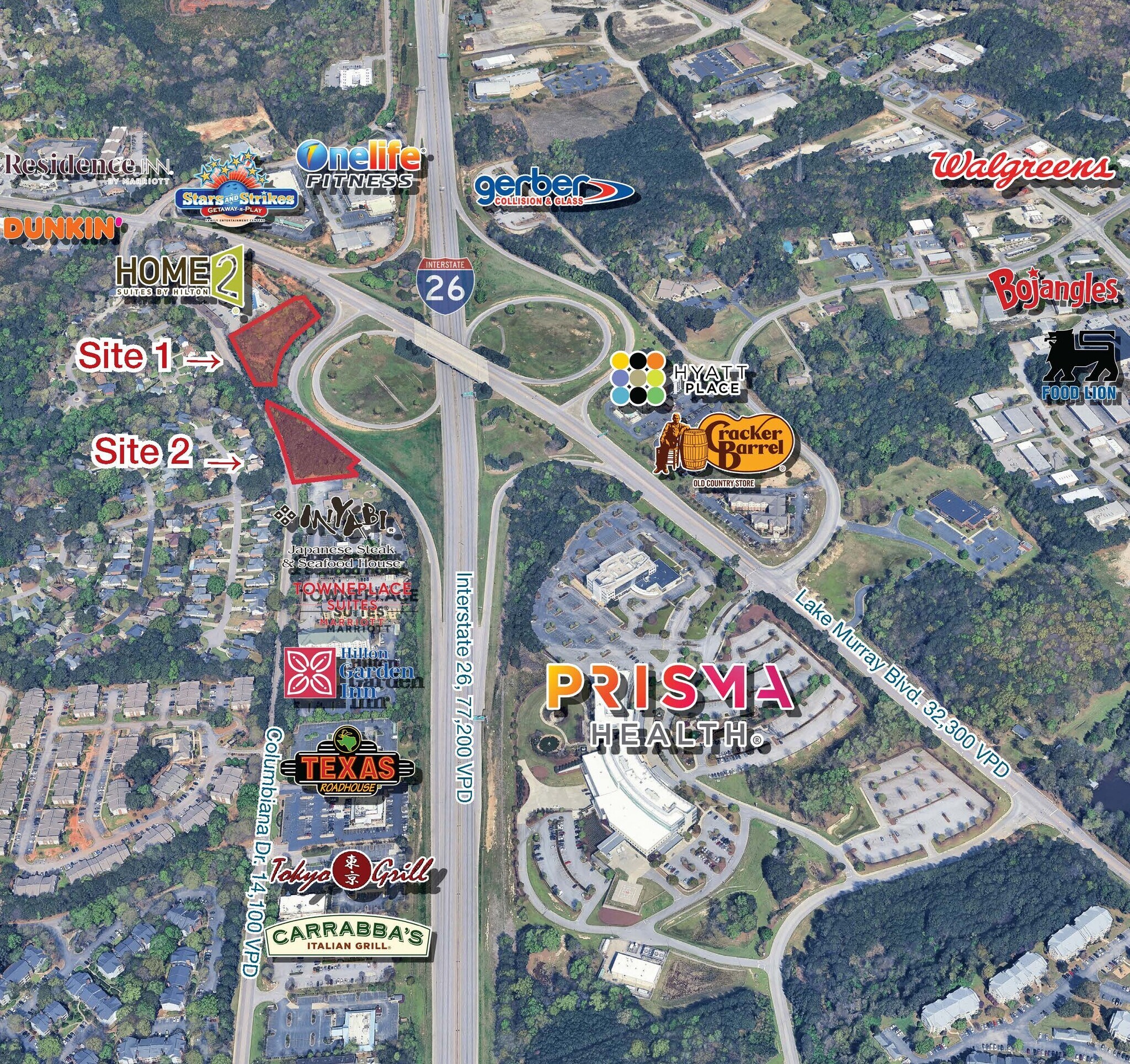 Columbiana Dr, Irmo, SC à vendre Aérien– Image 1 sur 2