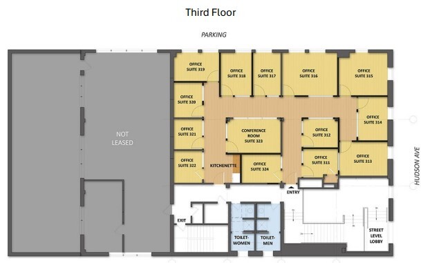 53 Hudson Ave, Nyack, NY à louer Plan d’étage type– Image 1 sur 1