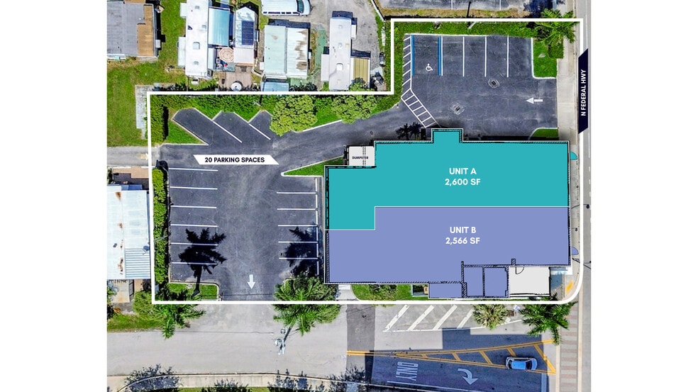 425 N Federal Hwy, Hallandale Beach, FL à louer - Plan d’étage – Image 3 sur 9