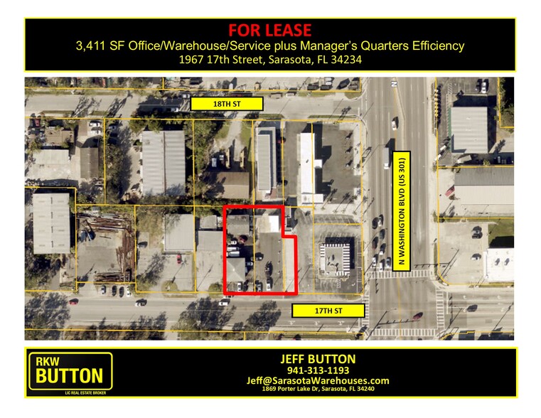 1967 17th St, Sarasota, FL à louer - Photo principale – Image 1 sur 1