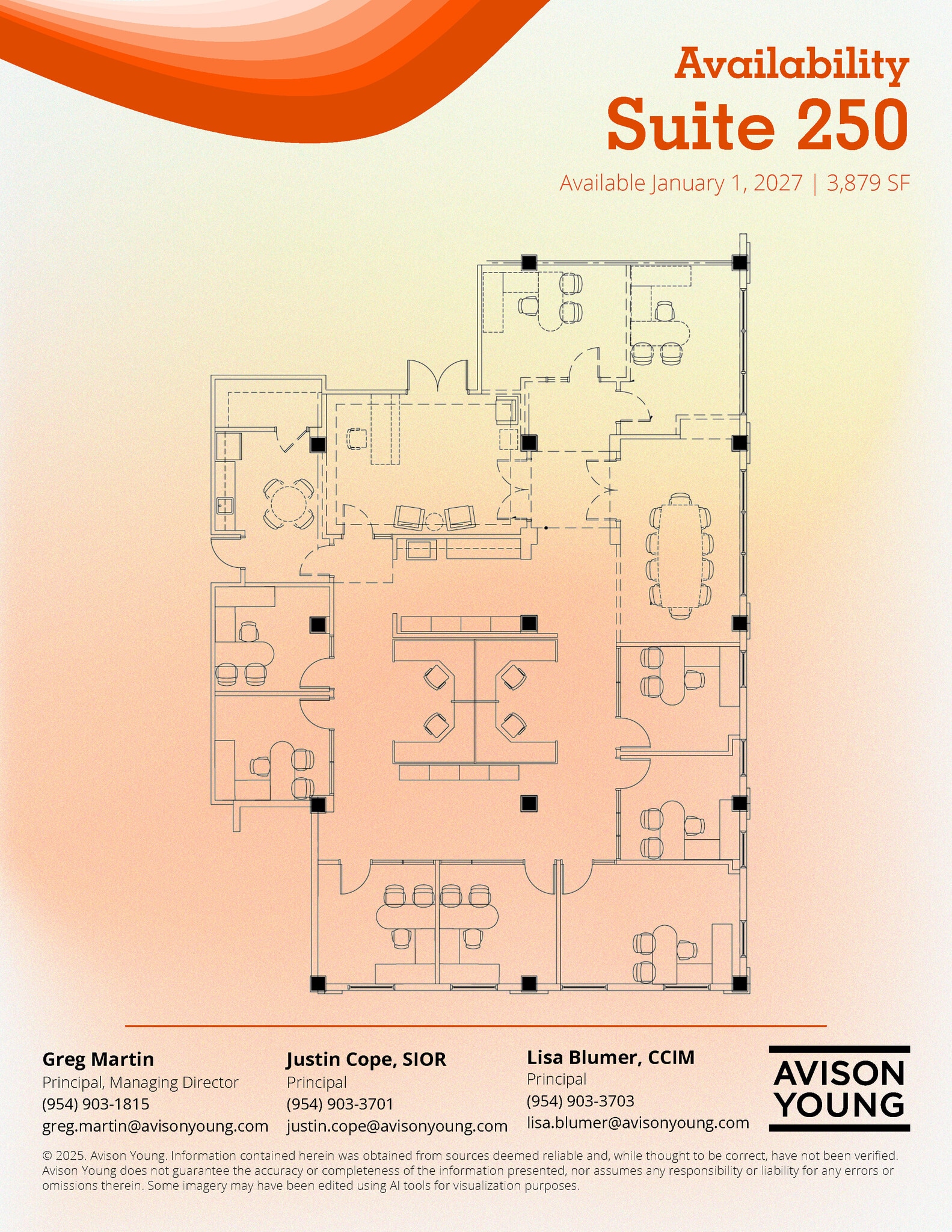 301 E Las Olas Blvd, Fort Lauderdale, FL à louer Plan d’étage– Image 1 sur 1