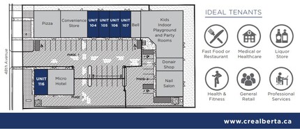 6217 48A Av, Camrose, AB à louer Plan d’étage– Image 2 sur 2