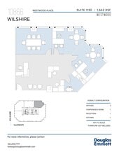 10866 Wilshire Blvd, Los Angeles, CA à louer Plan d’étage– Image 1 sur 1