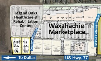 Plus de détails pour 1764 N Highway 77, Waxahachie, TX - Terrain à vendre