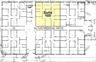 1015 E Broadway St, Altus, OK à louer Plan d’étage– Image 1 sur 1