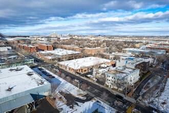 4550-4580 Rue de Rouen, Montréal, QC - VUE AÉRIENNE  vue de carte