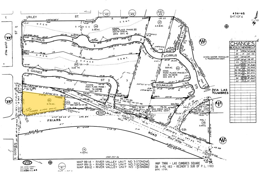 5920 Friars Rd, San Diego, CA à louer - Plan cadastral – Image 2 sur 4