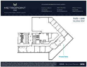 4600 S Ulster St, Denver, CO à louer Plan d’étage– Image 1 sur 1