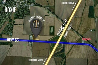Plus de détails pour 1 Commerce St, Hoxie, AR - Terrain à vendre