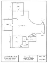 50 Salem St, Lynnfield, MA à louer Plan d’étage– Image 1 sur 1