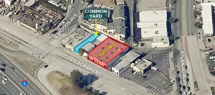 5207-5211 Telegraph Rd, Los Angeles, CA à louer Aérien– Image 2 sur 2