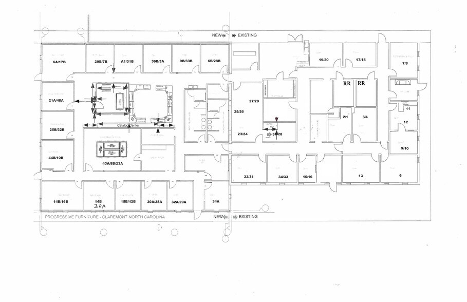 2555 Penny Rd, Claremont, NC à louer - Plan de site – Image 3 sur 4