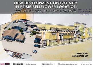 Plus de détails pour 9631 Artesia Blvd, Bellflower, CA - Local commercial à vendre