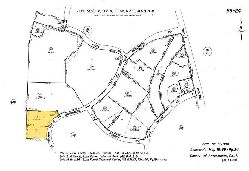 80 Blue Ravine Rd, Folsom, CA à louer - Plan cadastral – Image 2 sur 10