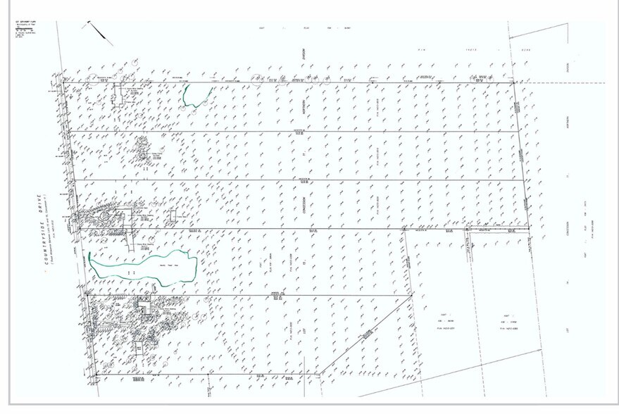 Countryside Drive Land Assembly portefeuille de 4 biens à vendre sur LoopNet.fr - Plan cadastral – Image 1 sur 7