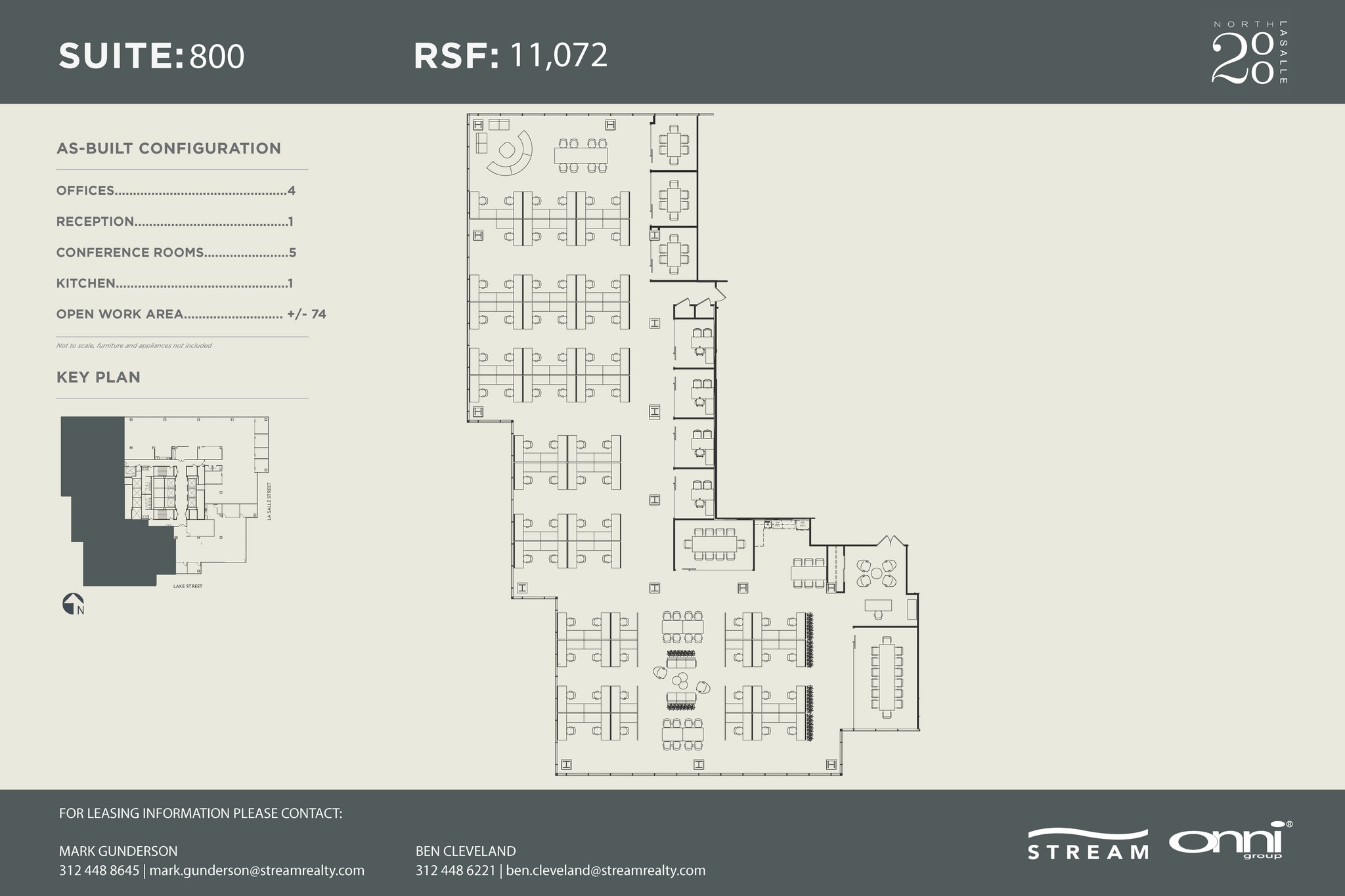 200 N LaSalle St, Chicago, IL à louer Plan d’étage– Image 1 sur 1