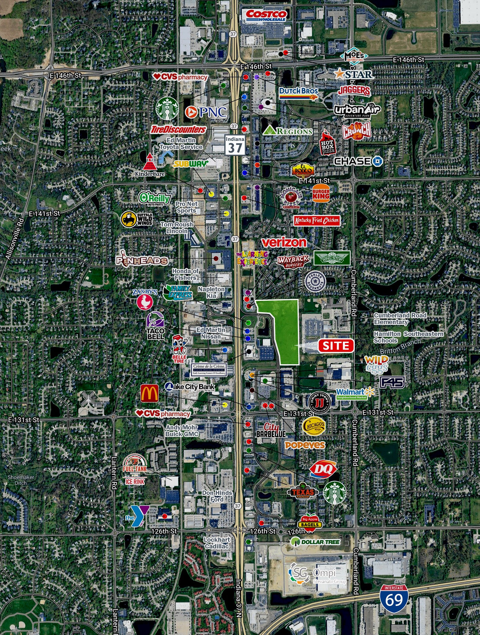 13507 Parkside Dr, Fishers, IN à vendre Photo principale– Image 1 sur 3