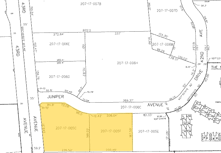 16635 N 43rd Ave, Phoenix, AZ à louer - Plan cadastral – Image 2 sur 16