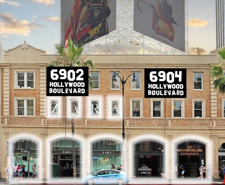 6904-6912 Hollywood Blvd, Los Angeles, CA à louer - Photo de l’immeuble – Image 2 sur 10
